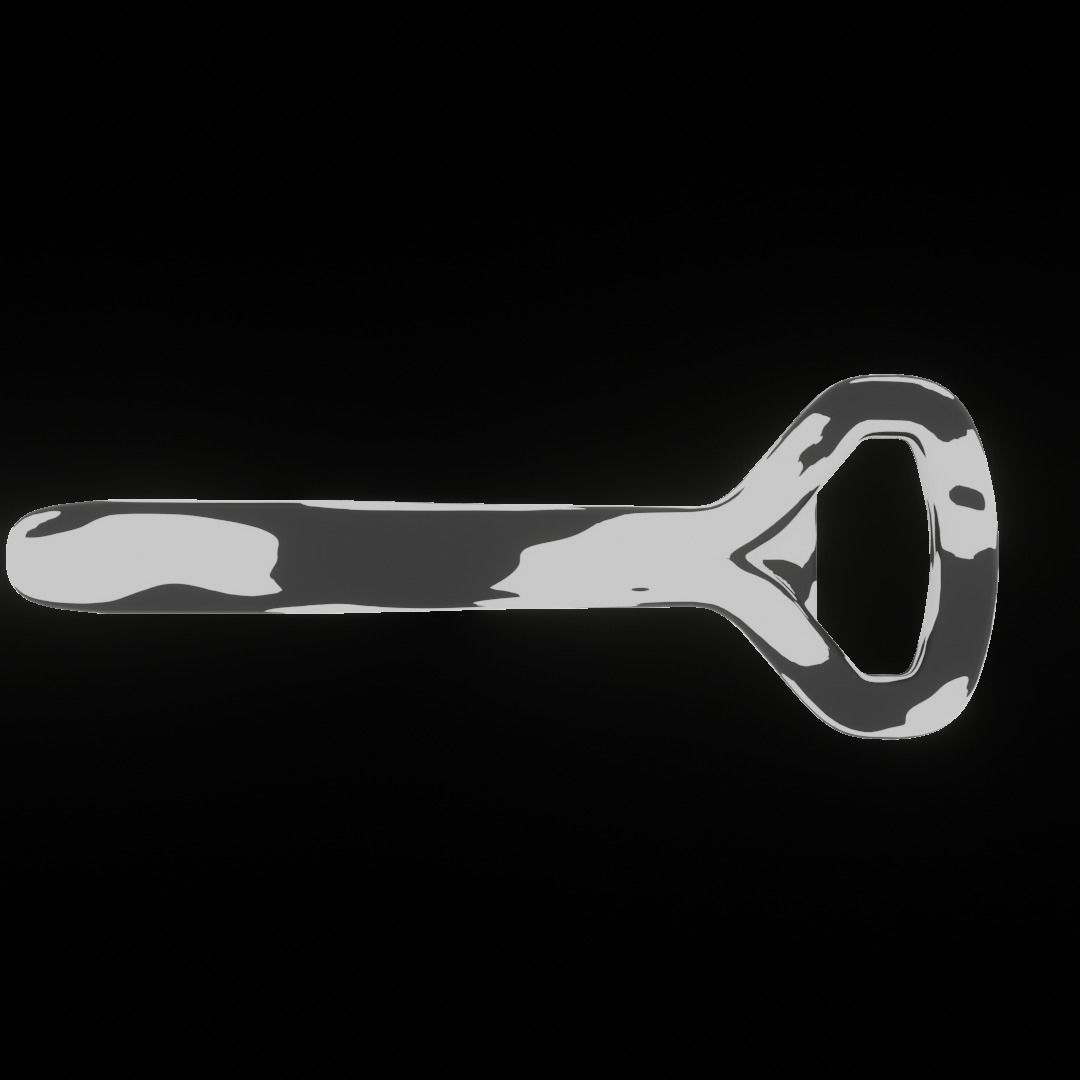 Bottle Opener  3D print model_1
