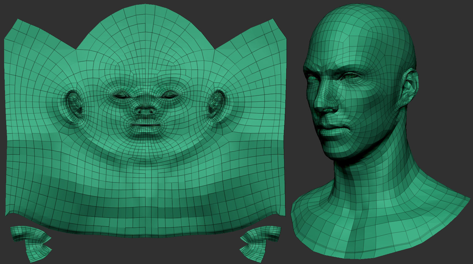 Doctor Strange ZB Sculpt  Low-poly 3D model_8