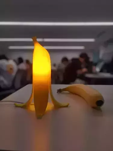 Banana Lamp B 3D print model
