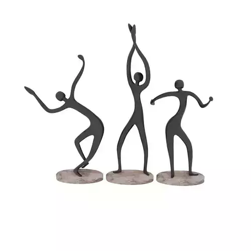 Abstract dance Figurine
