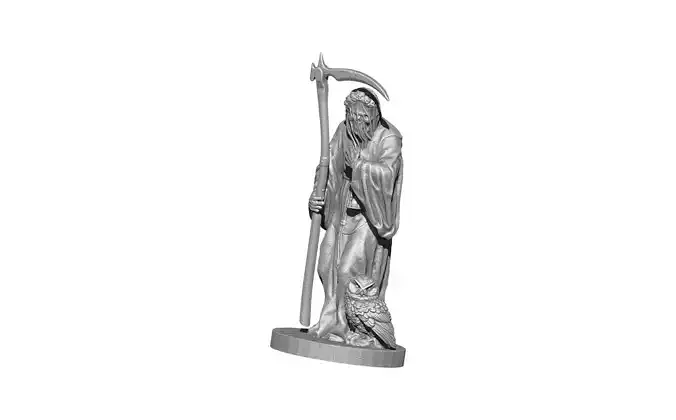 santa muerte statue