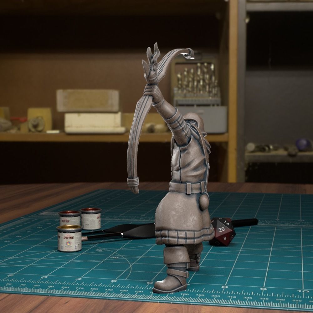 Northern Guard Fire Arrow Volley - Pre-Supported 3D print model_3