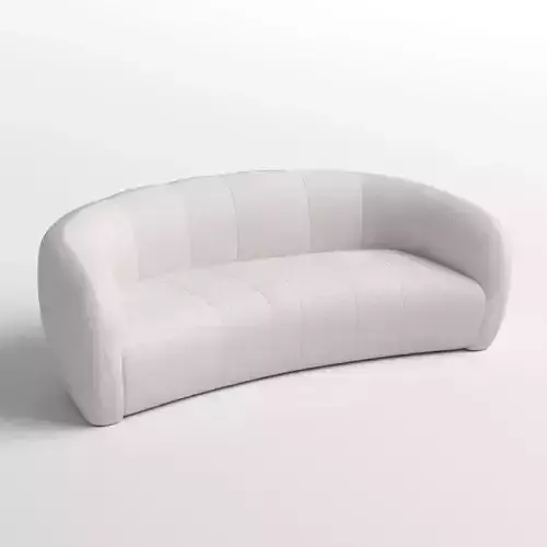 Bright Cloud 3 Seater Fabric Sofa