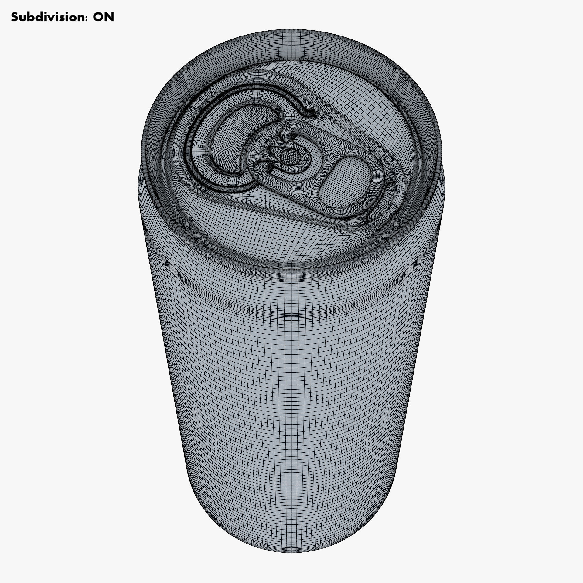 Aluminum Sleek Can 330ml v 2 3D model_13