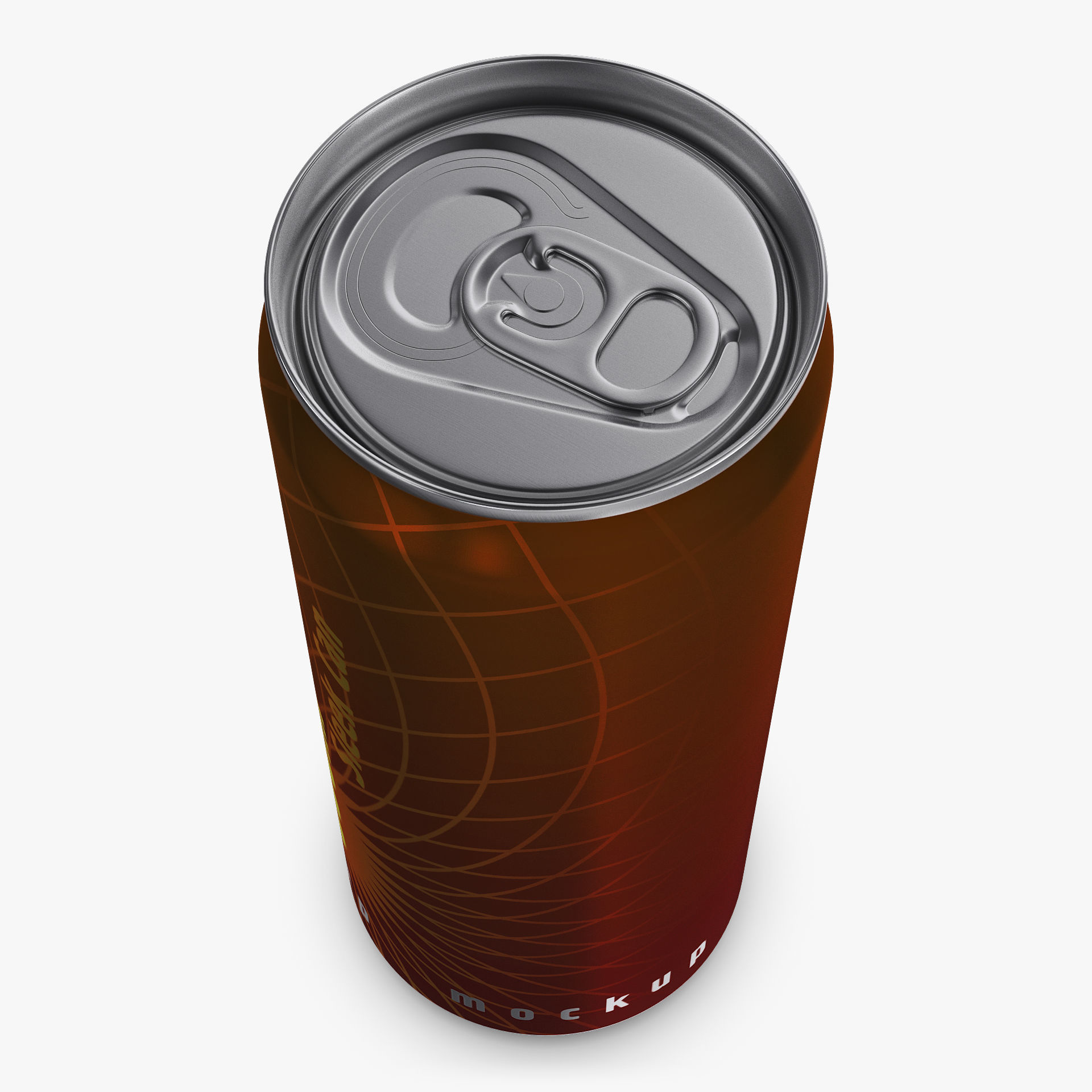 Aluminum Sleek Can 330ml v 2 3D model_2