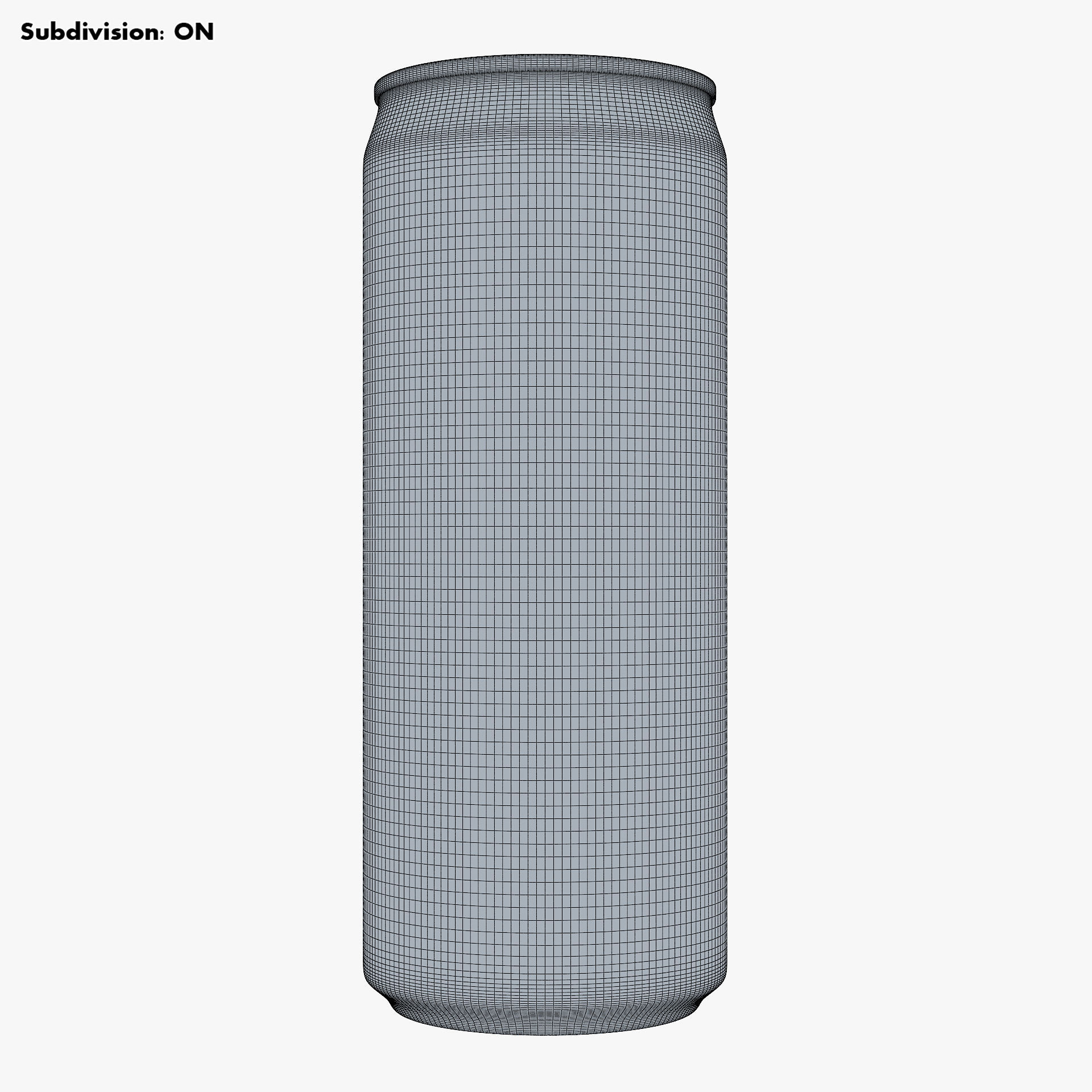 Aluminum Sleek Can 330ml v 2 3D model_11