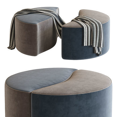 Bedding 2020 FLASH POUFF 3D model
