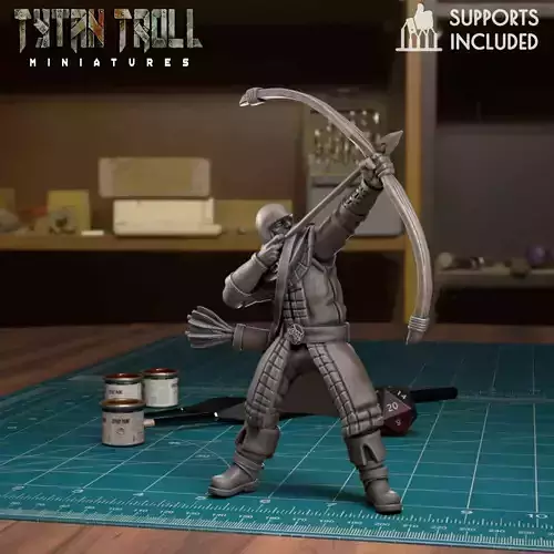 Northern Guard Archer Volley - Pre-Supported
