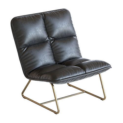 Must Living Lounge Chair  3D model 4