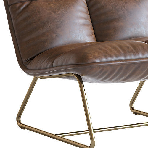 Must Living Lounge Chair  3D model 7