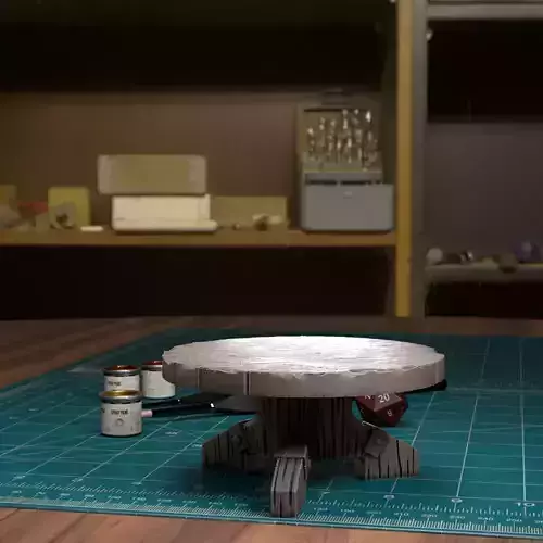 Wooden Table - Pre-Supported