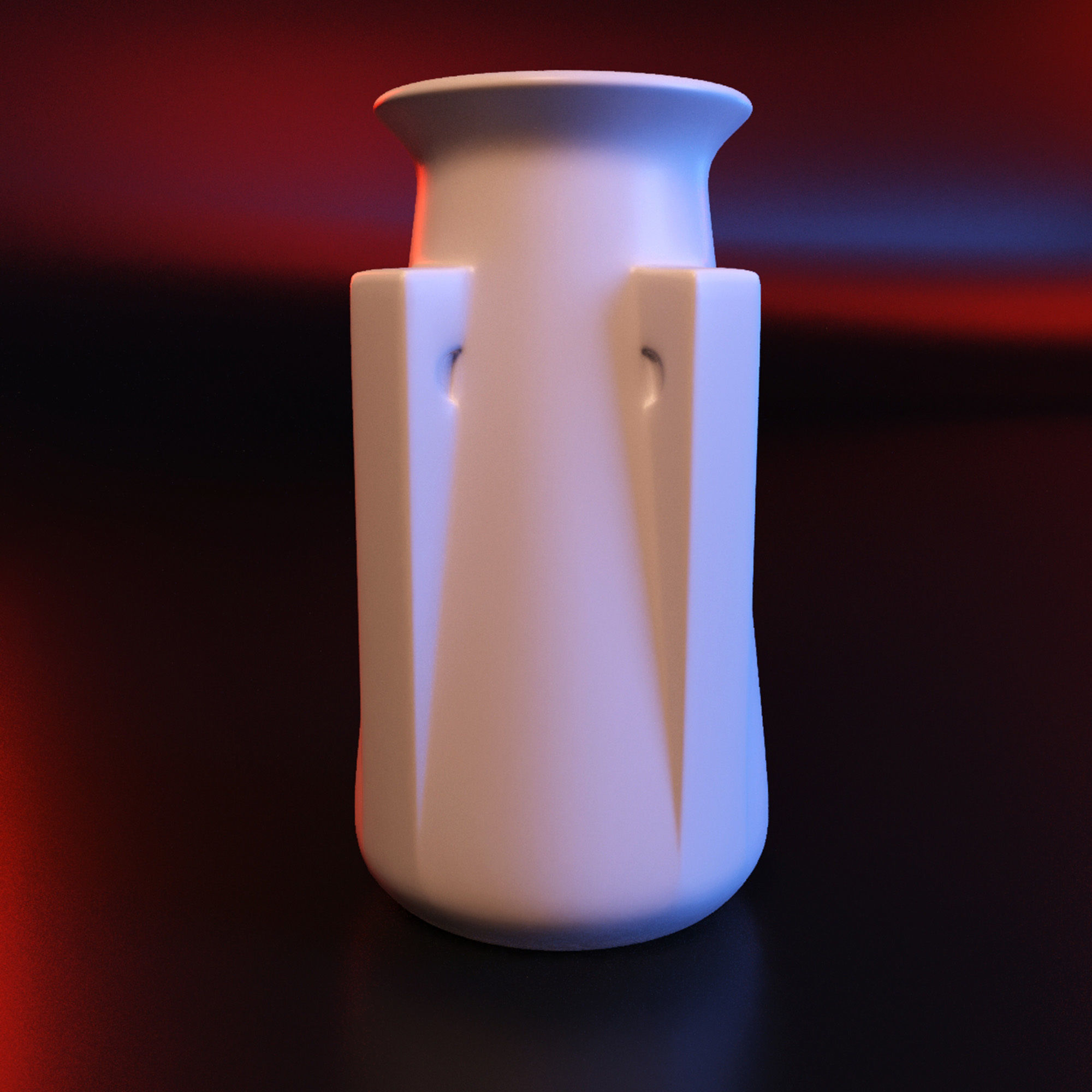 Vase modern stl 3D print model_2