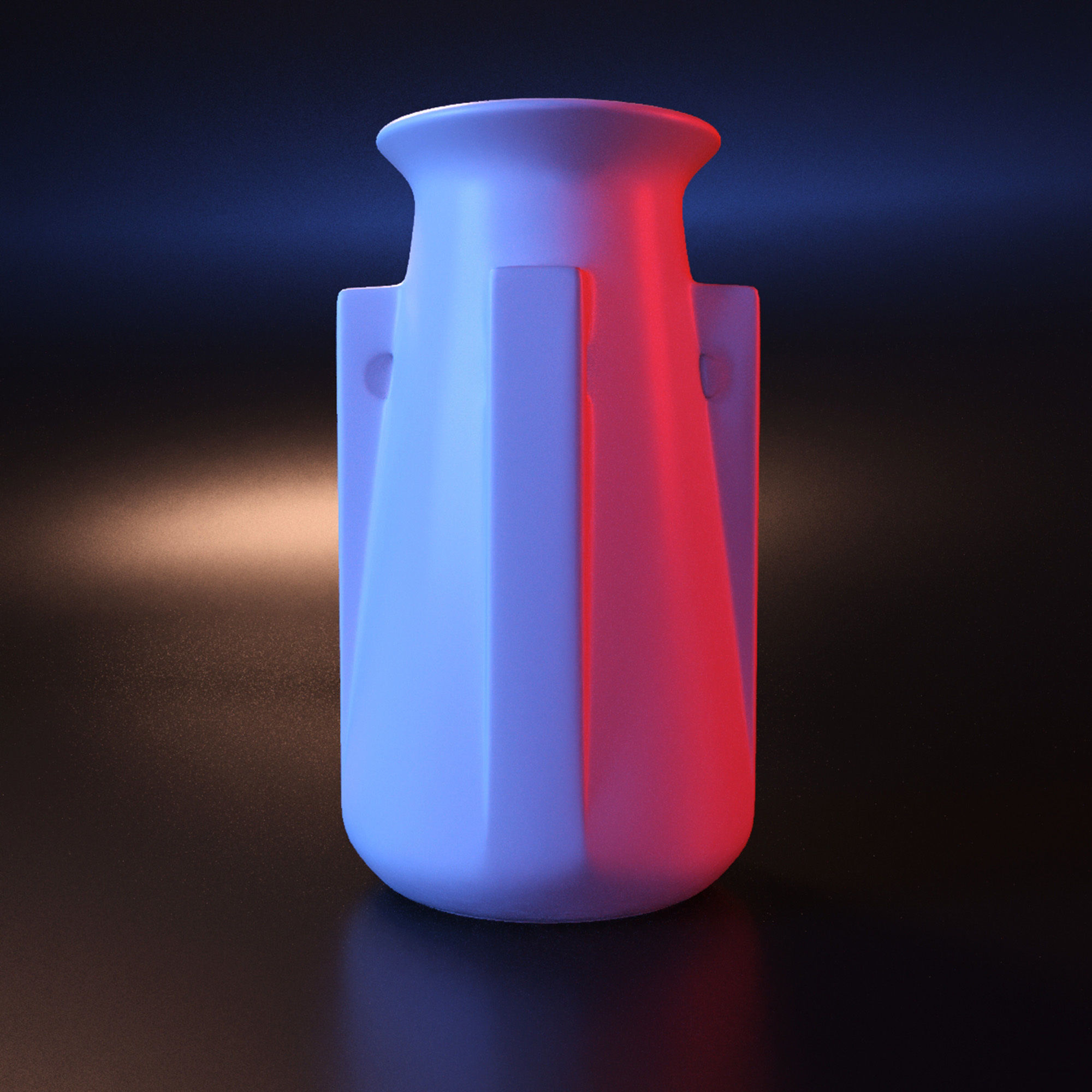 Vase modern stl 3D print model_1