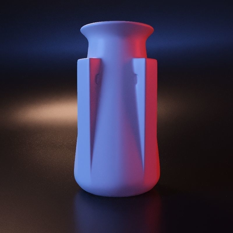 Vase modern stl 3D print model_7