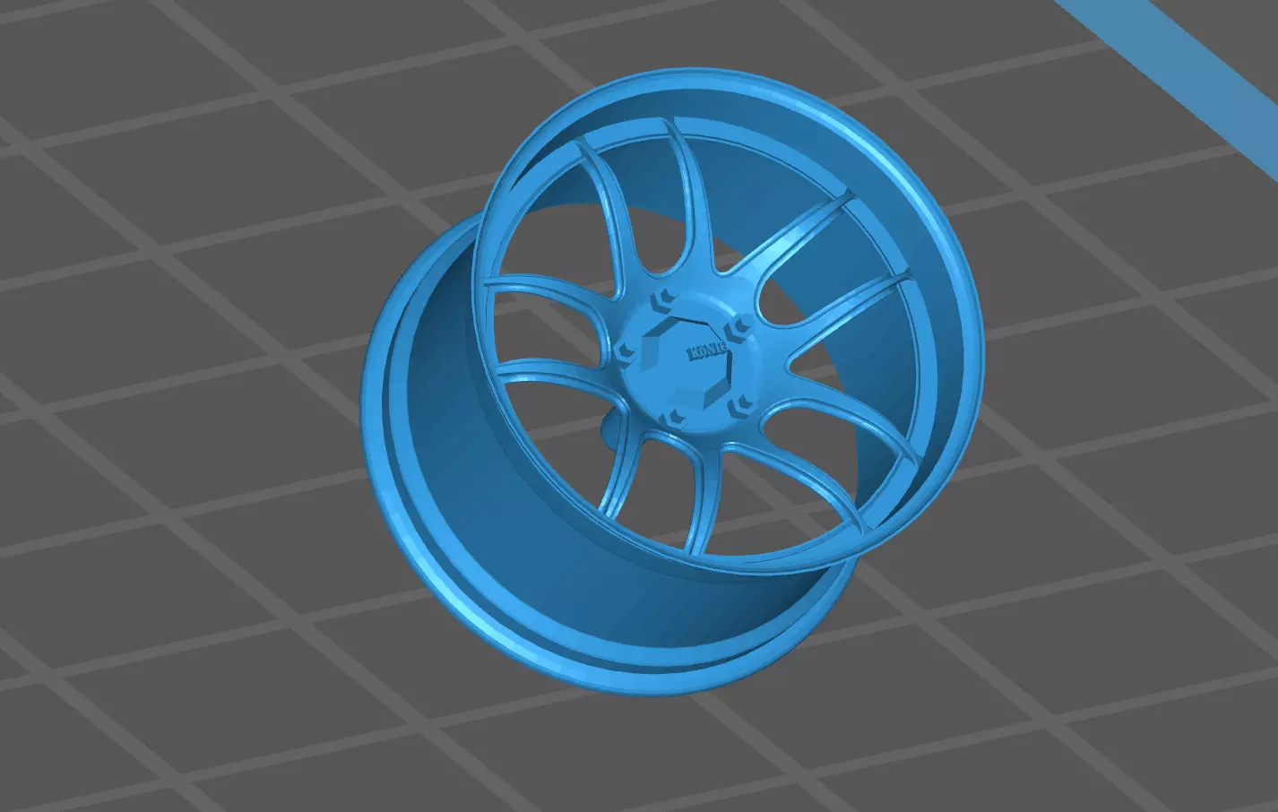 Konig Wheels 1-24 Scale  18 inch        1-10 1-18 ADJUSTABLE 3D model_0