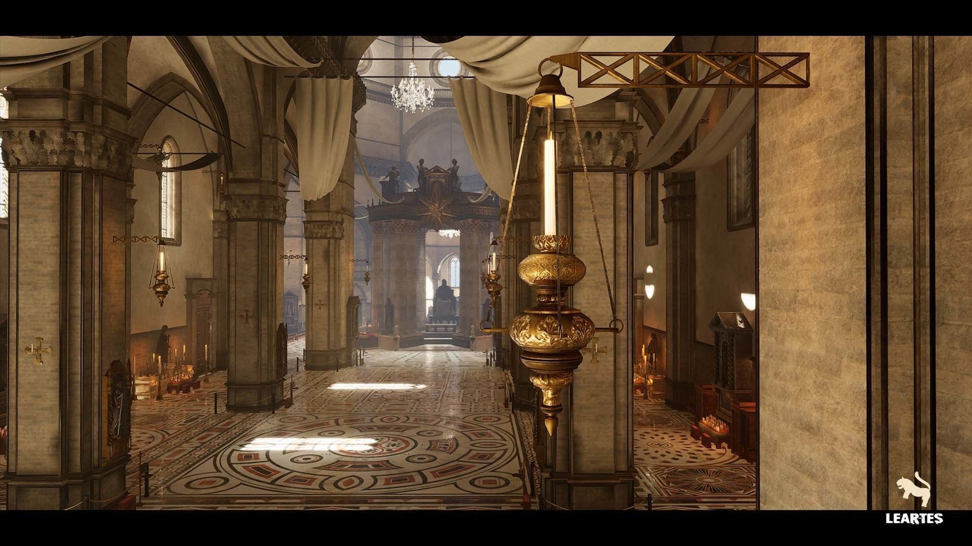 Florence Cathedral Pack Low-poly 3D model_7