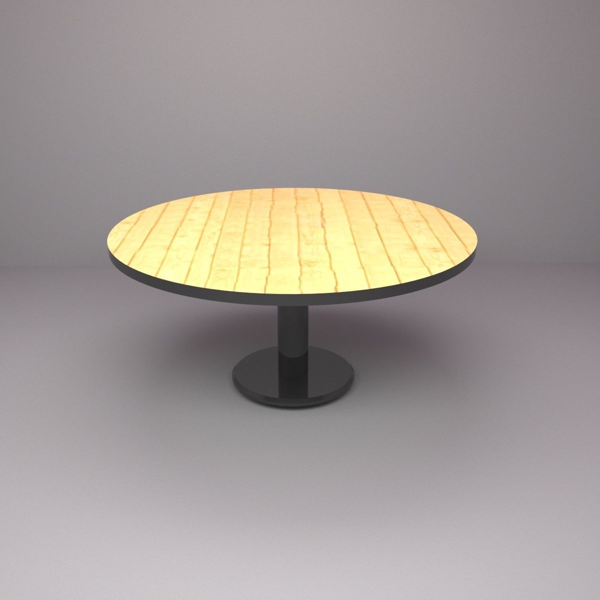 table round with base Free 3D model_4