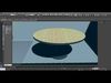 table round with base Free 3D model_1