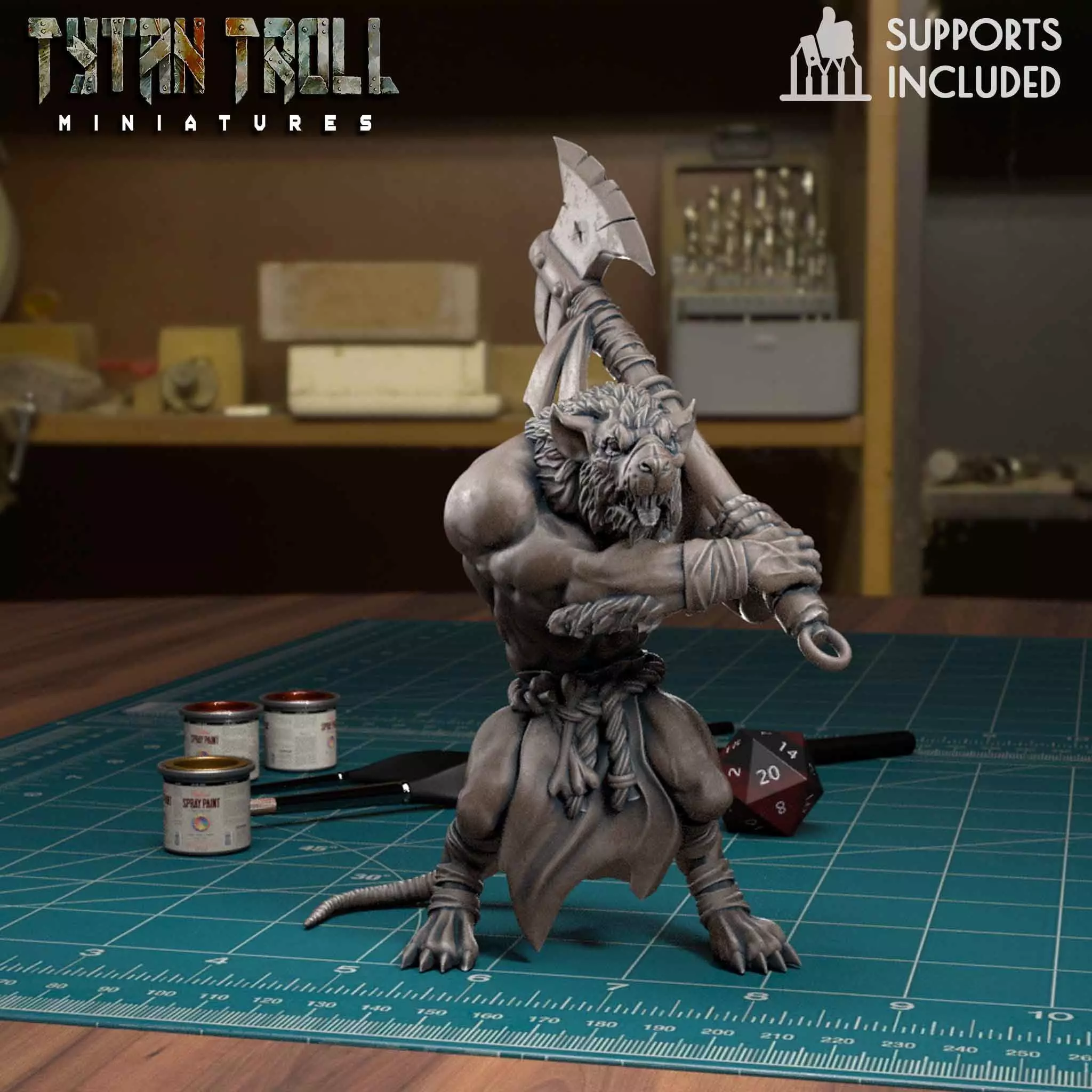 Ratman Bundle - Pre-Supported 3D print model