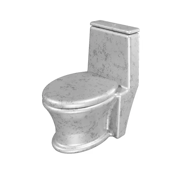 Ceramic Water Closet 3D model_0