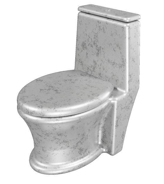 Ceramic Water Closet 3D model_1