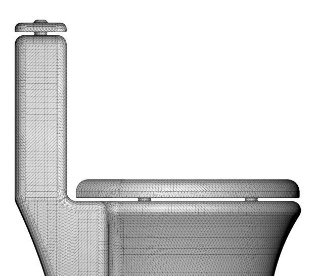 Ceramic Water Closet 3D model_8