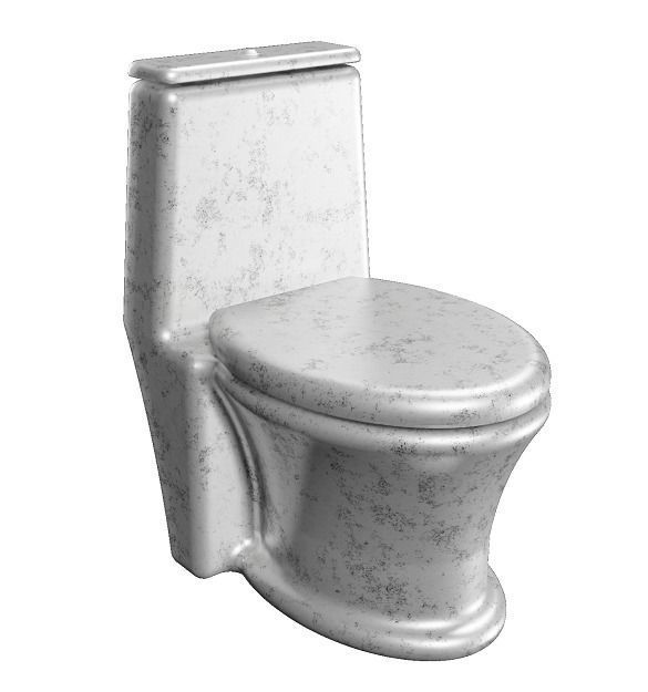 Ceramic Water Closet 3D model_2