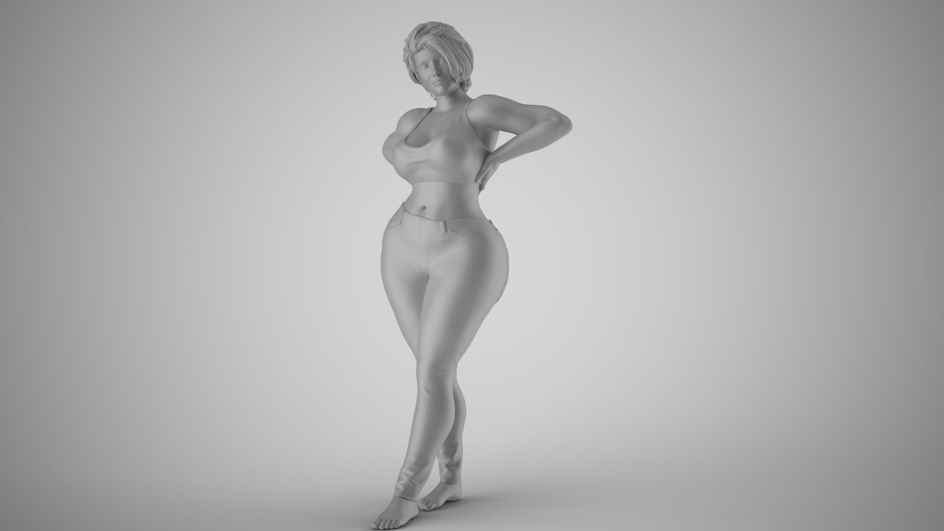 Striking Beauty 7 3D print model_2