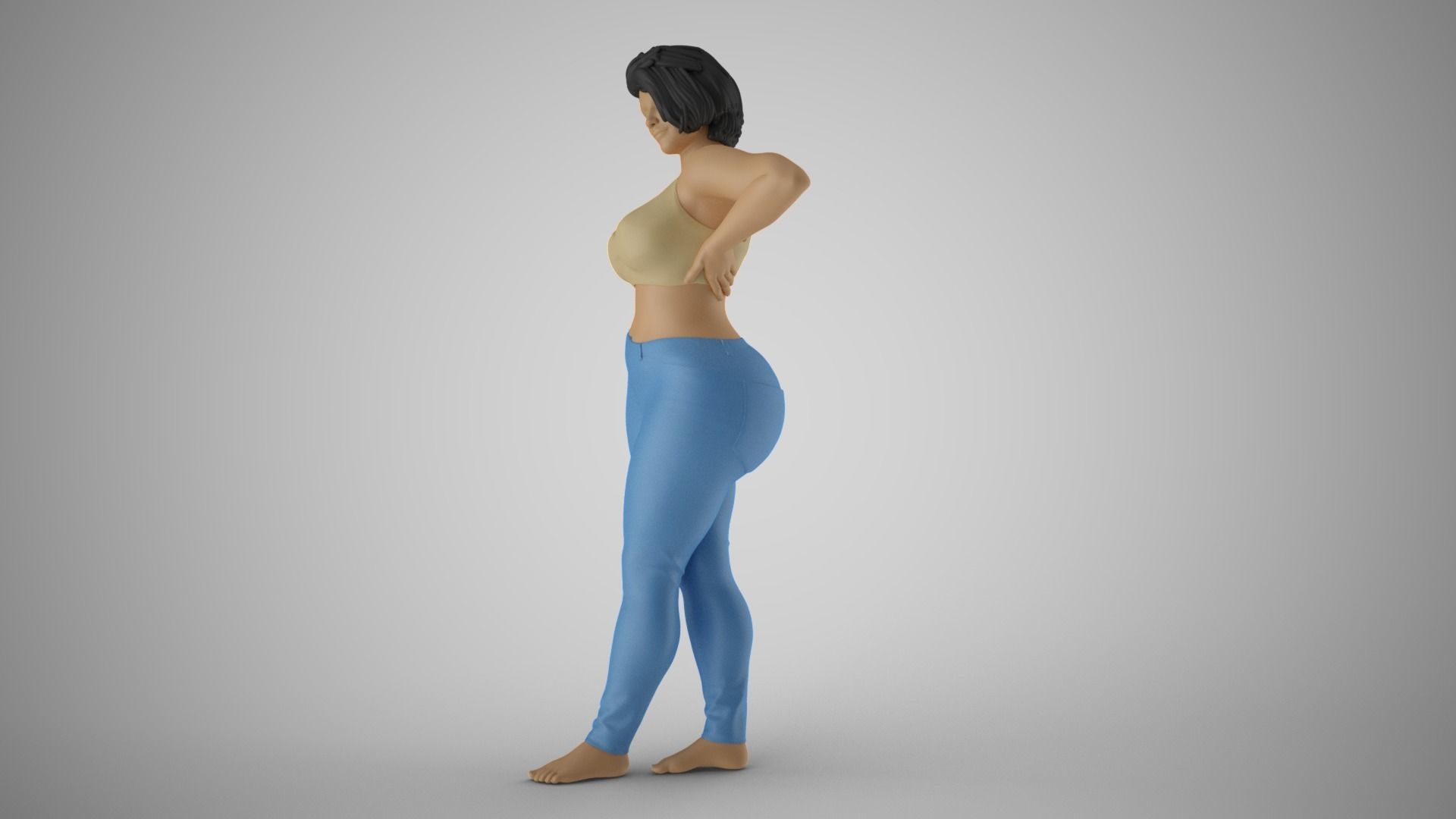 Striking Beauty 7 3D print model_10
