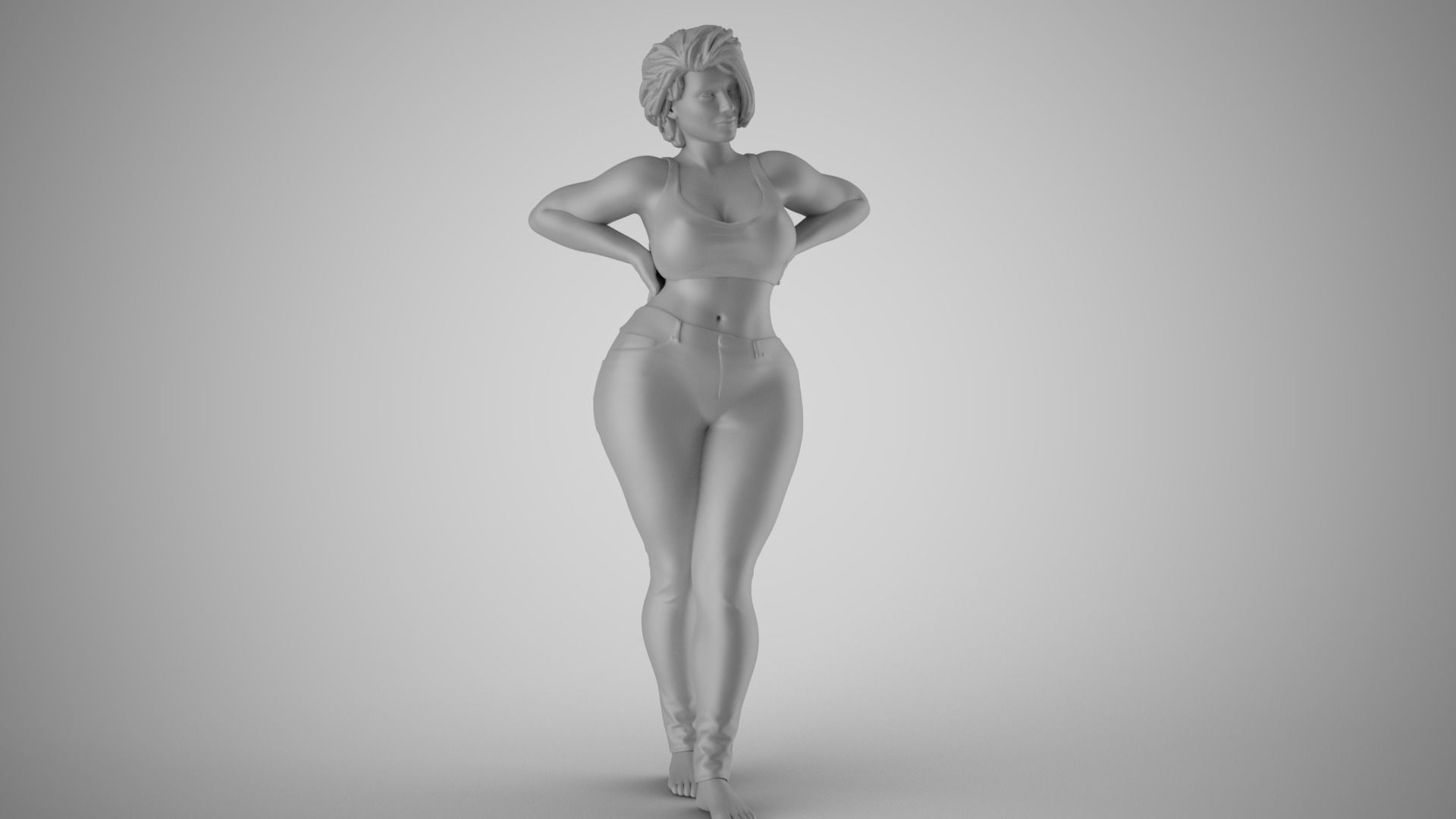 Striking Beauty 7 3D print model_3
