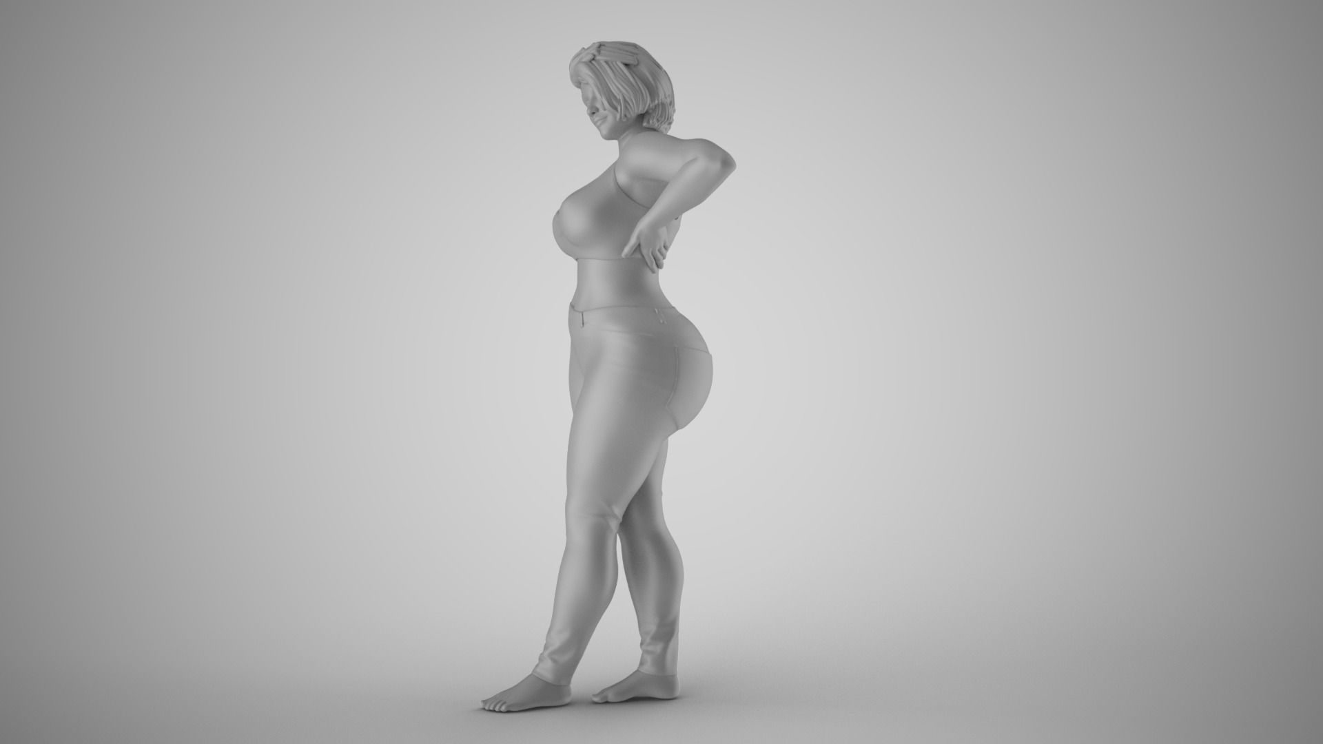 Striking Beauty 7 3D print model_1