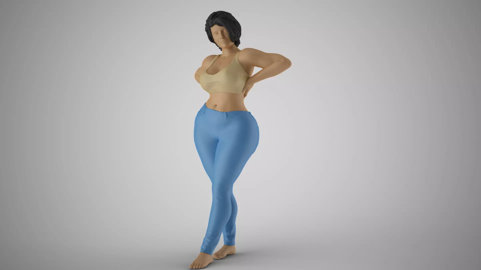 Striking Beauty 7 3D print model_0