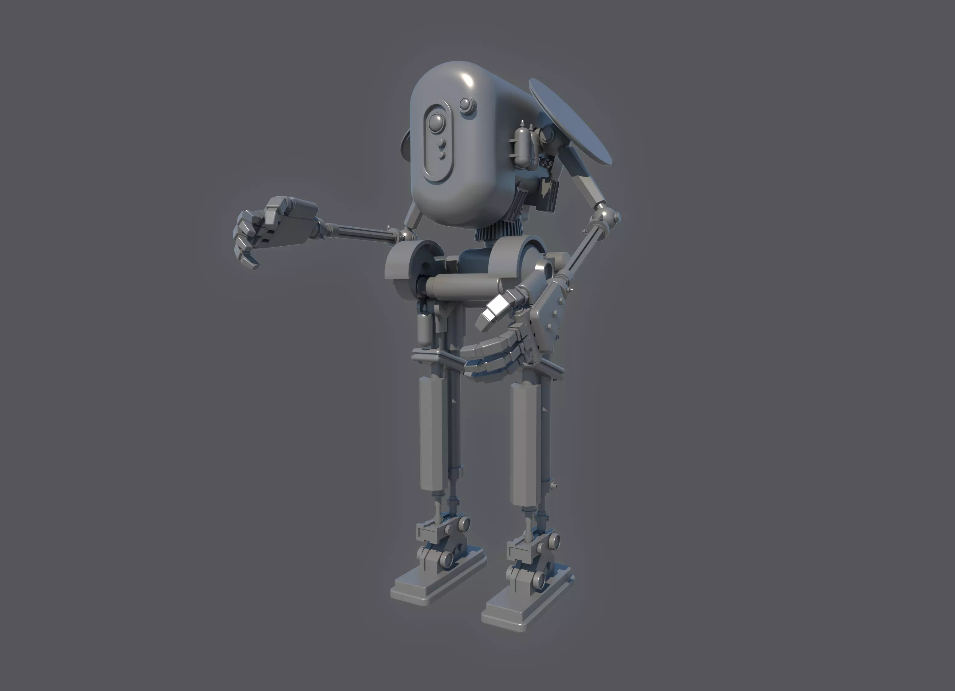 HURID-327 at - robot 3D print model_0