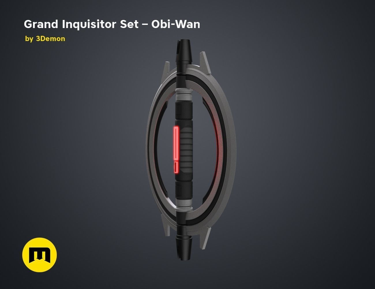 Grand Inquisitor Set - Obi-Wan 3D print model_52