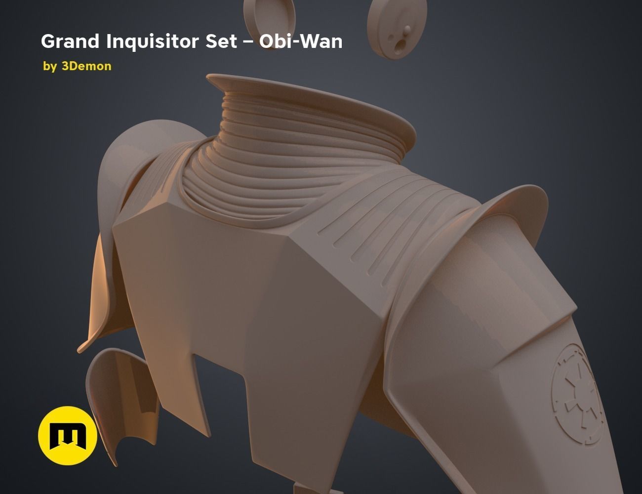 Grand Inquisitor Set - Obi-Wan 3D print model_15
