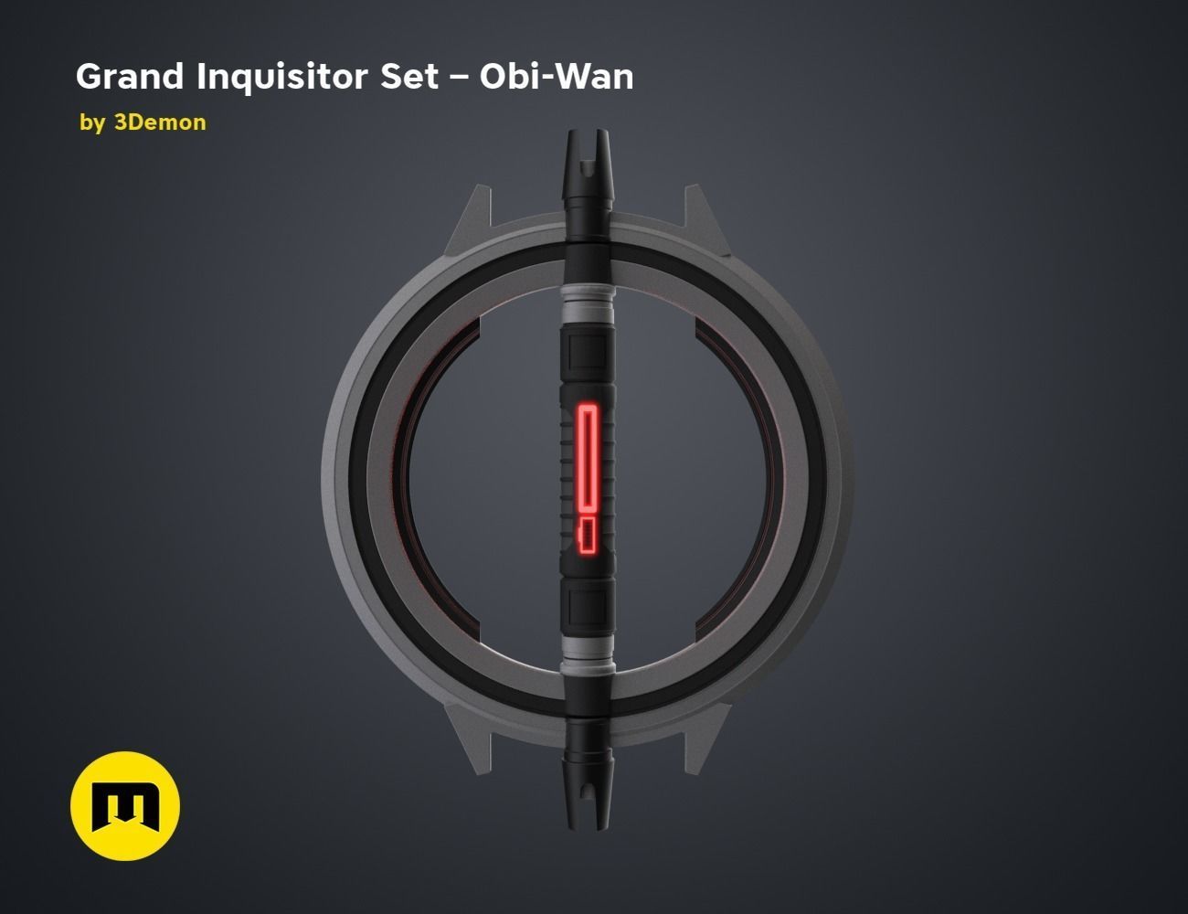 Grand Inquisitor Set - Obi-Wan 3D print model_51