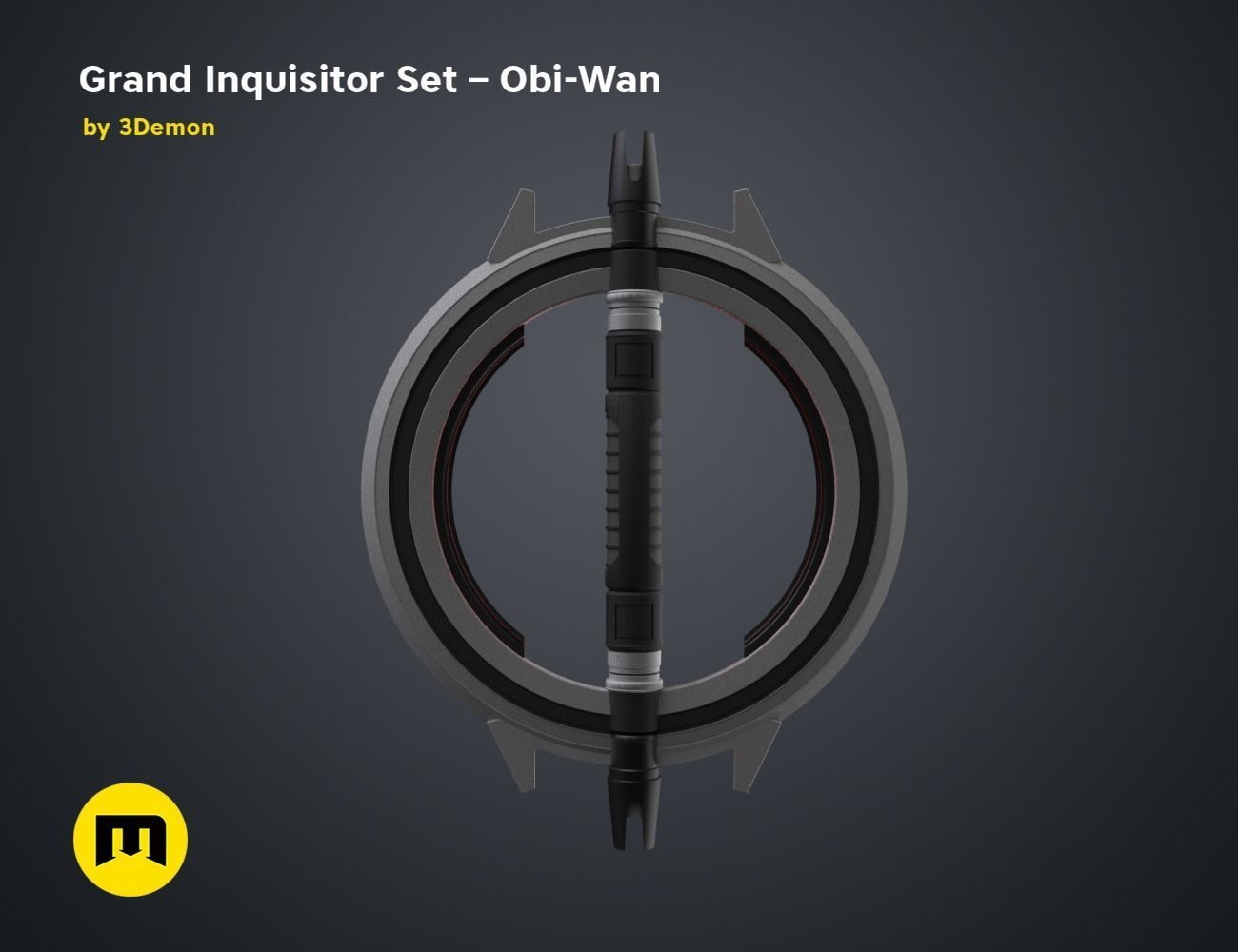 Grand Inquisitor Set - Obi-Wan 3D print model_50