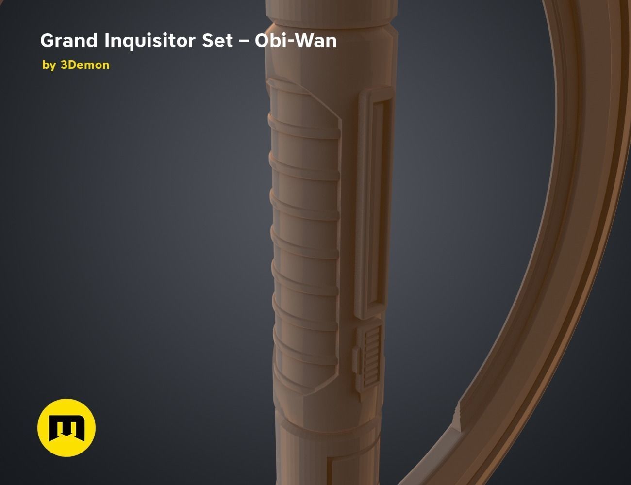 Grand Inquisitor Set - Obi-Wan 3D print model_28