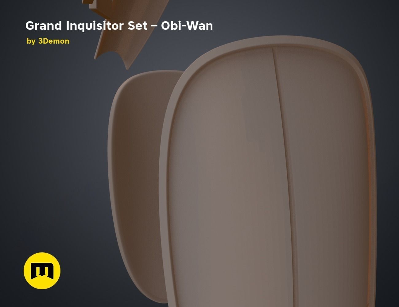 Grand Inquisitor Set - Obi-Wan 3D print model_13