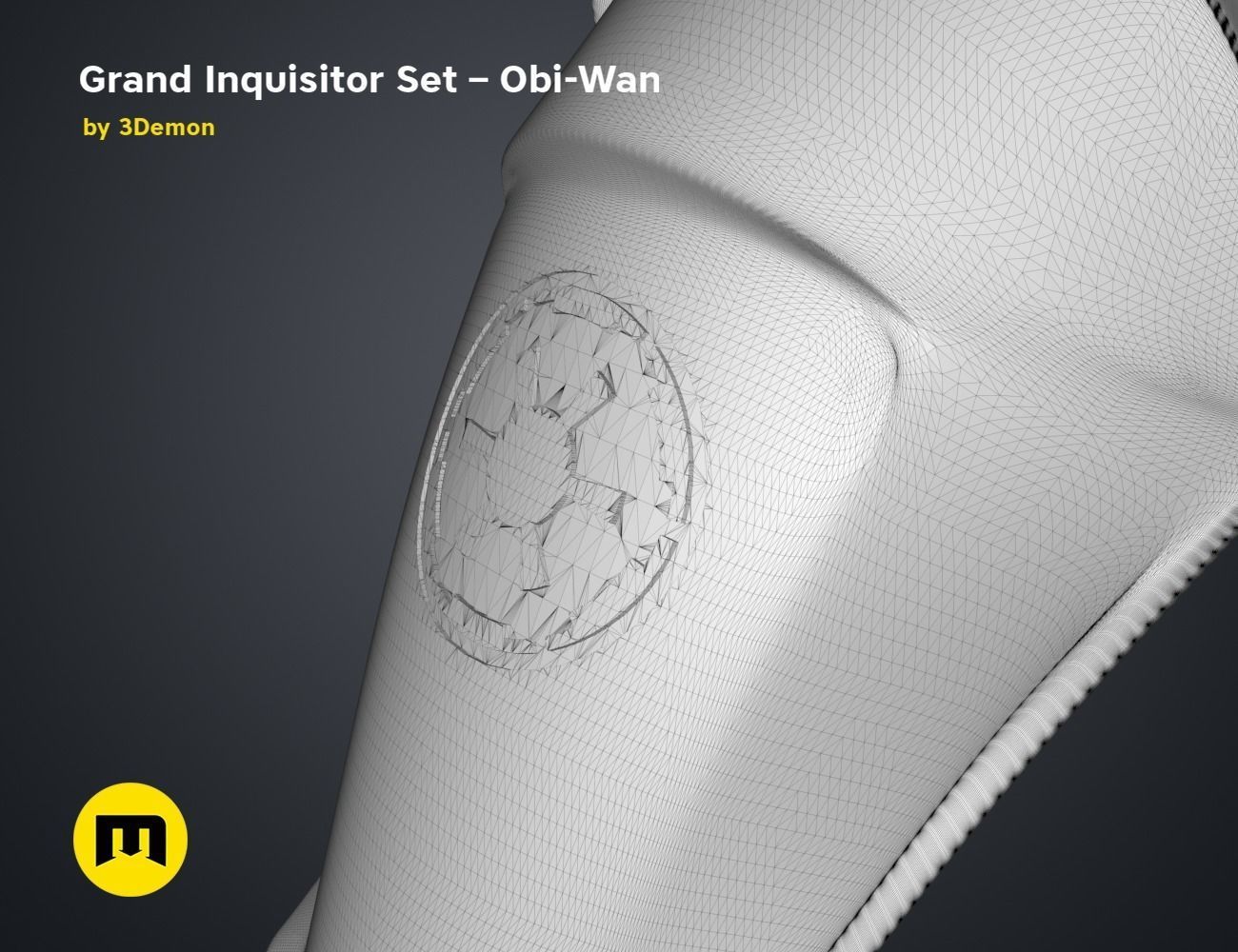 Grand Inquisitor Set - Obi-Wan 3D print model_18