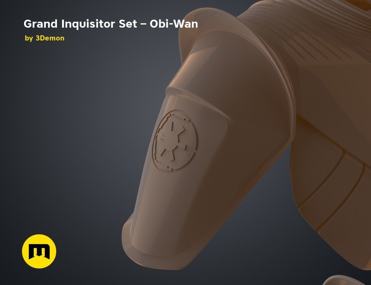 Grand Inquisitor Set - Obi-Wan 3D print model_17