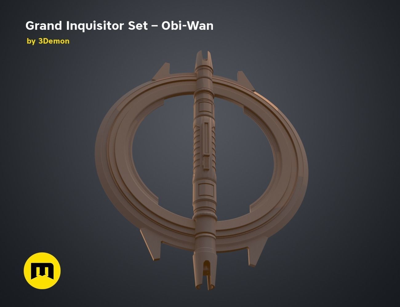 Grand Inquisitor Set - Obi-Wan 3D print model_23