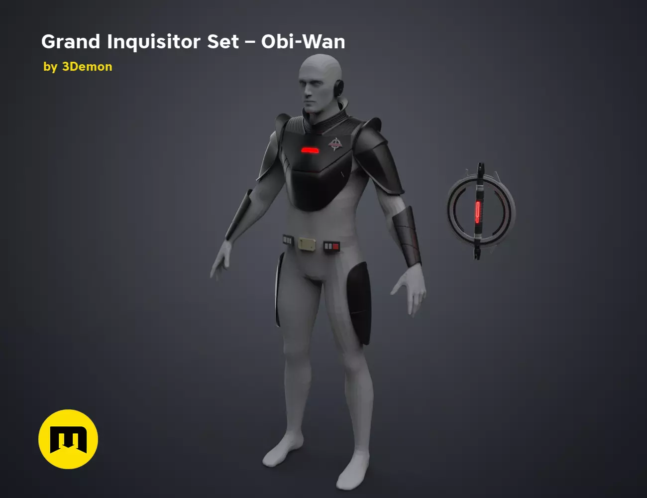 Grand Inquisitor Set - Obi-Wan 3D print model_0