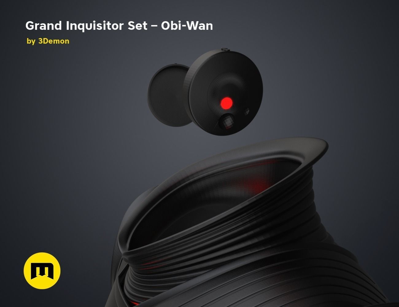 Grand Inquisitor Set - Obi-Wan 3D print model_31