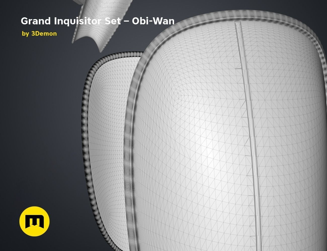 Grand Inquisitor Set - Obi-Wan 3D print model_14