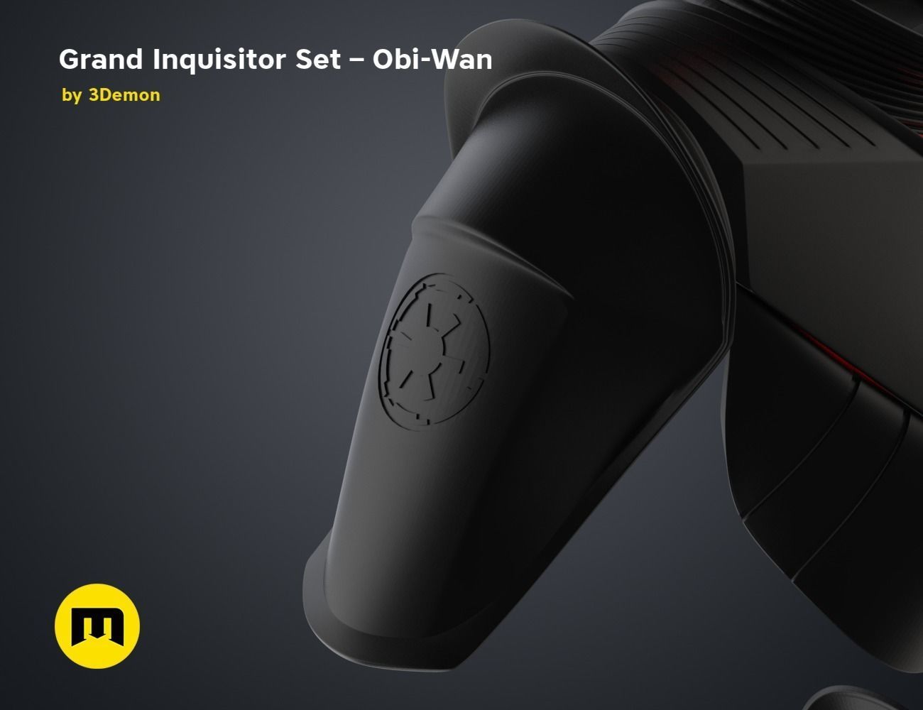 Grand Inquisitor Set - Obi-Wan 3D print model_33