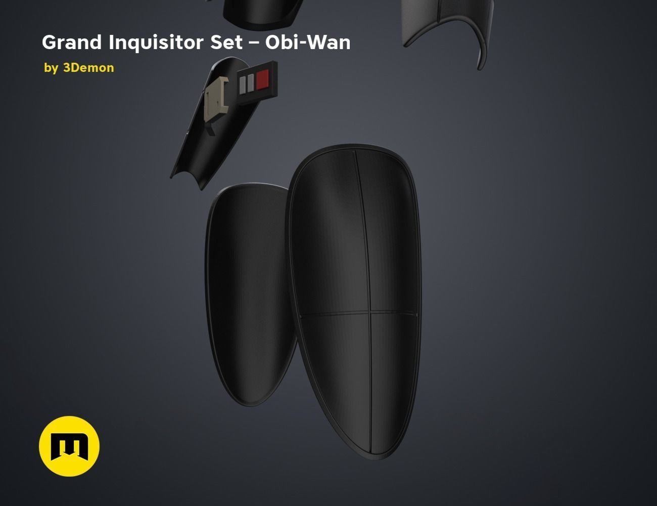 Grand Inquisitor Set - Obi-Wan 3D print model_48