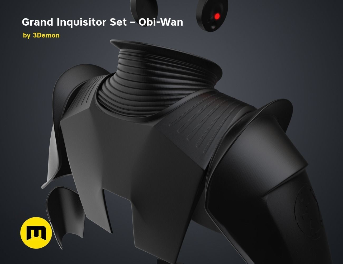 Grand Inquisitor Set - Obi-Wan 3D print model_32