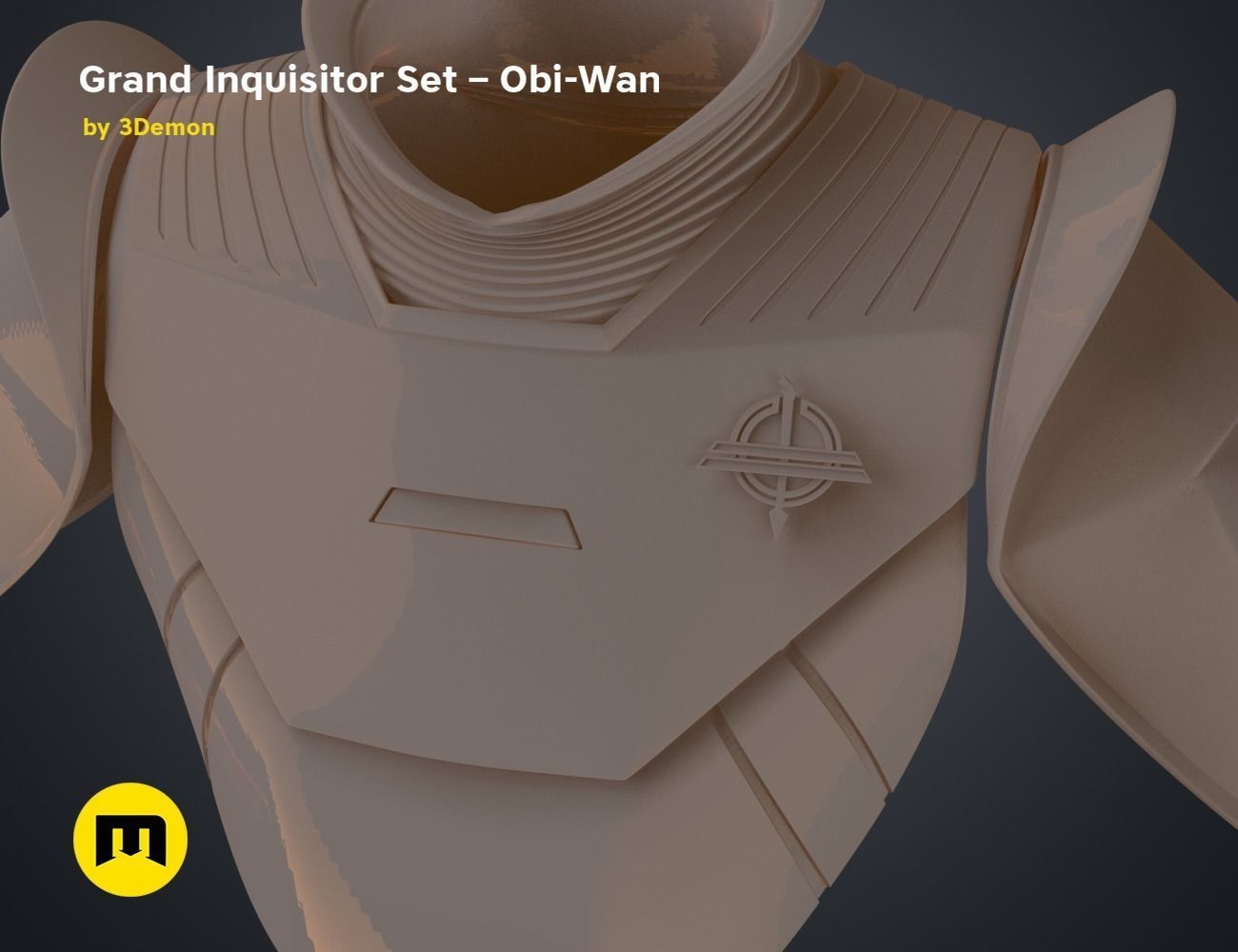 Grand Inquisitor Set - Obi-Wan 3D print model_19