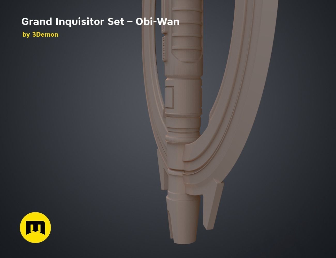 Grand Inquisitor Set - Obi-Wan 3D print model_24